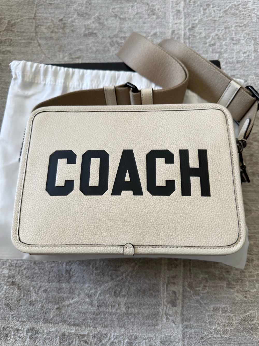 Coach Charter 24 Varsity collection Leather Crossbody